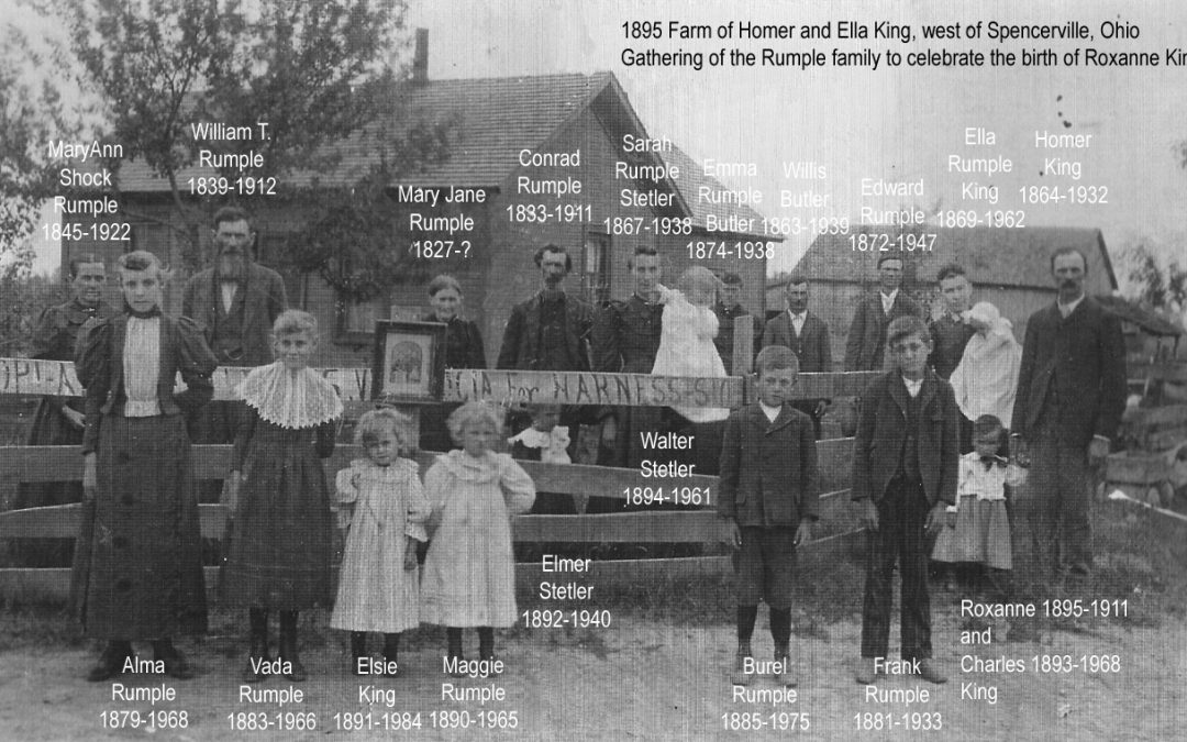 Rumple Family in 1895, Annotated Version