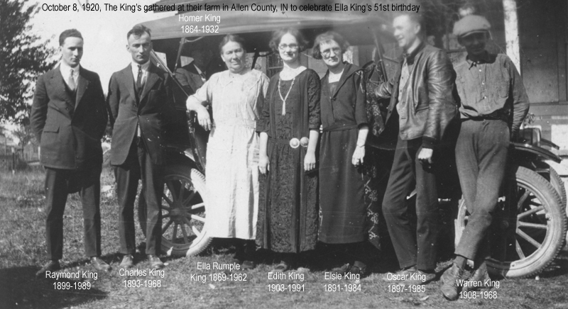 King Family 08 Oct 1920