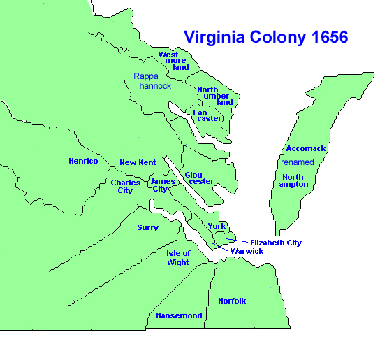 Virginia 1656