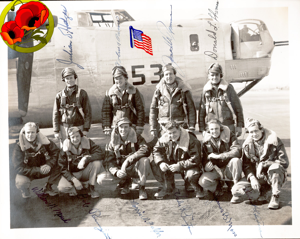 819th Squadron with autographs