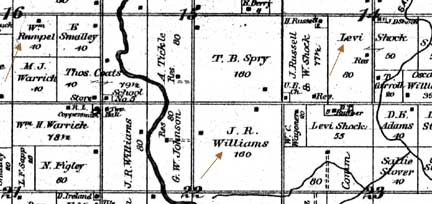 Black Creek Twp, Mercer Co, OH 1888