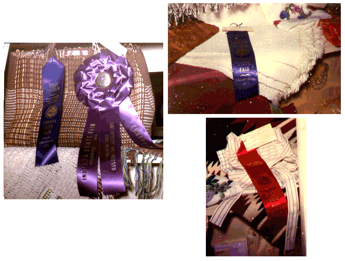 1970 IN State Fair weaving awards